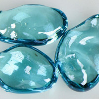 Light Blue Iridescent Pebble